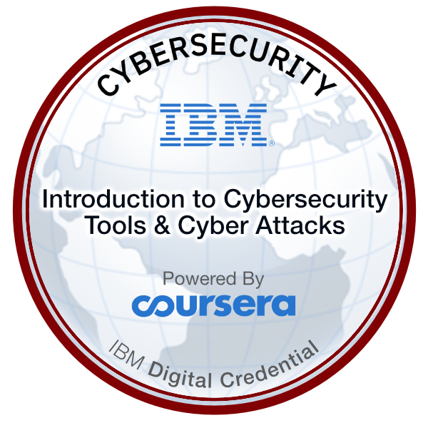 Cybersecurity Tools & Cyber Attacks Certified