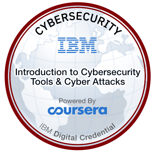 Cybersecurity Tools & Cyber Attacks Certified