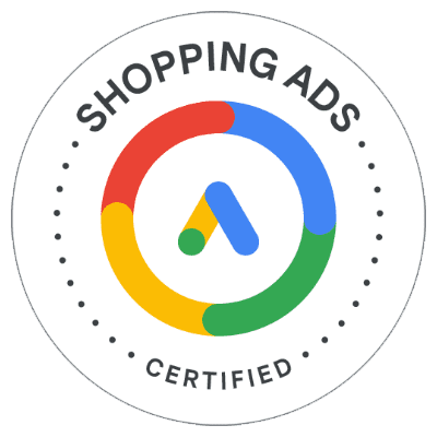 Shopping ads Certification badge